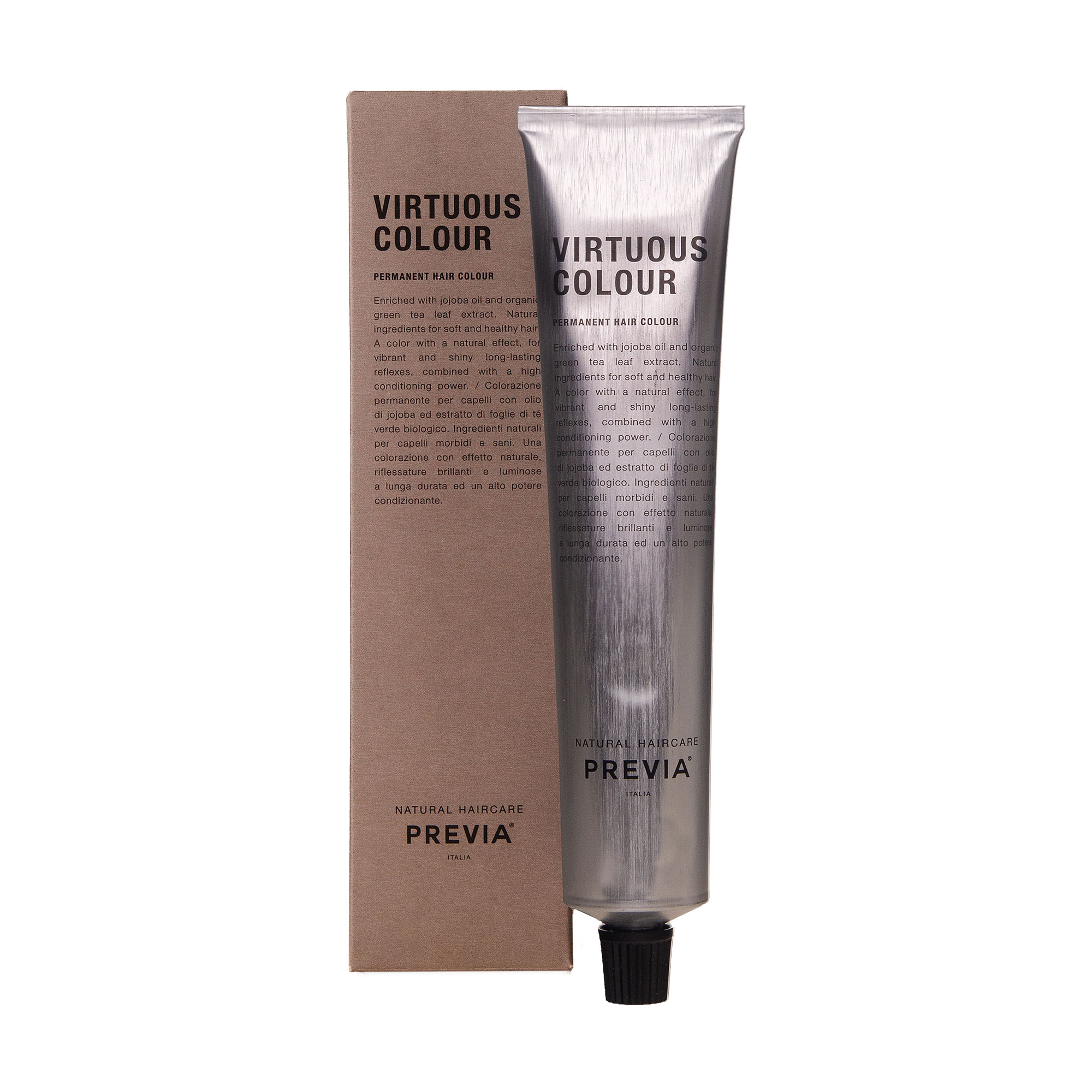 Крем-фарба для волосся Previa Cream Color 4.0 Коричневий, 100 мл